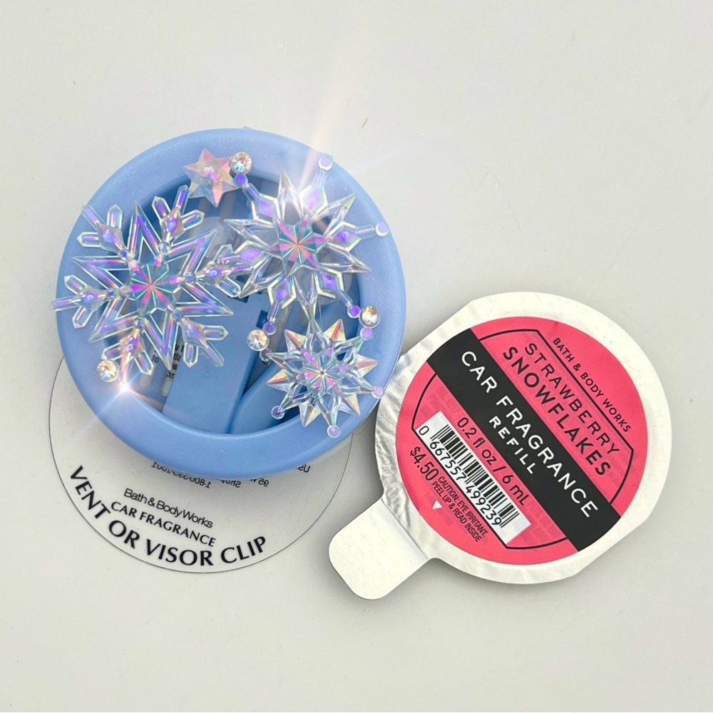 BBW❄️ Strawberry Snowflakes ❄️ 9 piece gift set - Picture 3 of 6